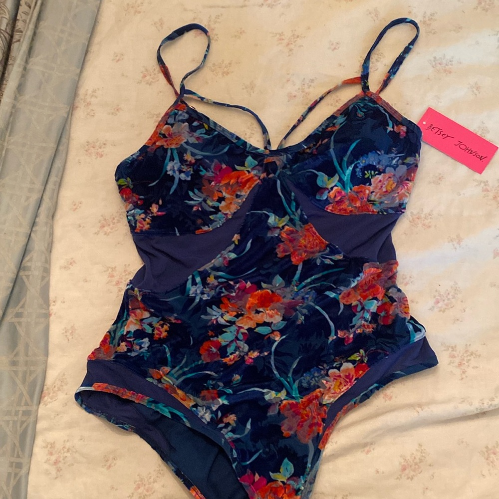 Betsey Johnson one piece swimsuit